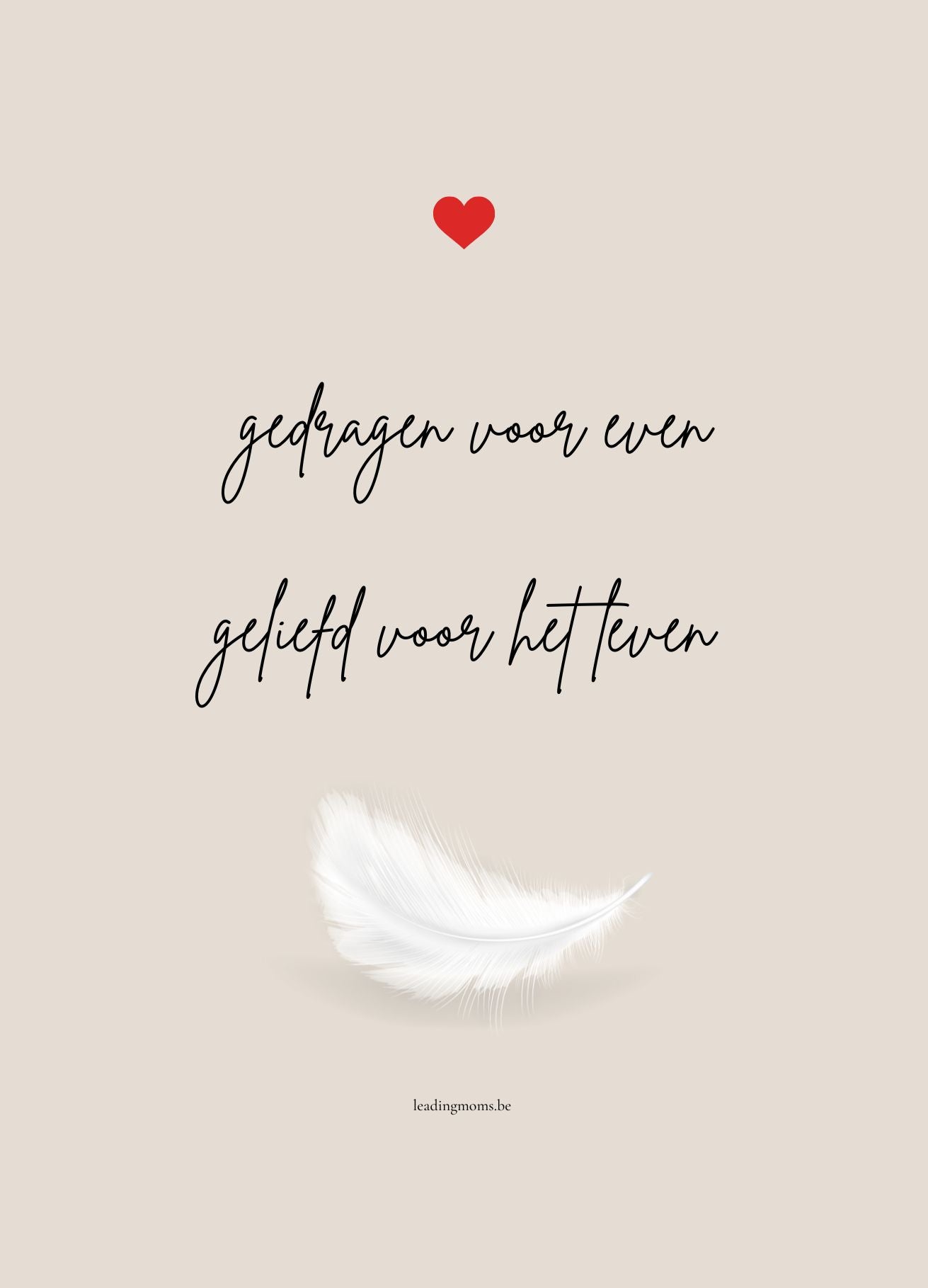 Kaartje Zwangerschapsverlies