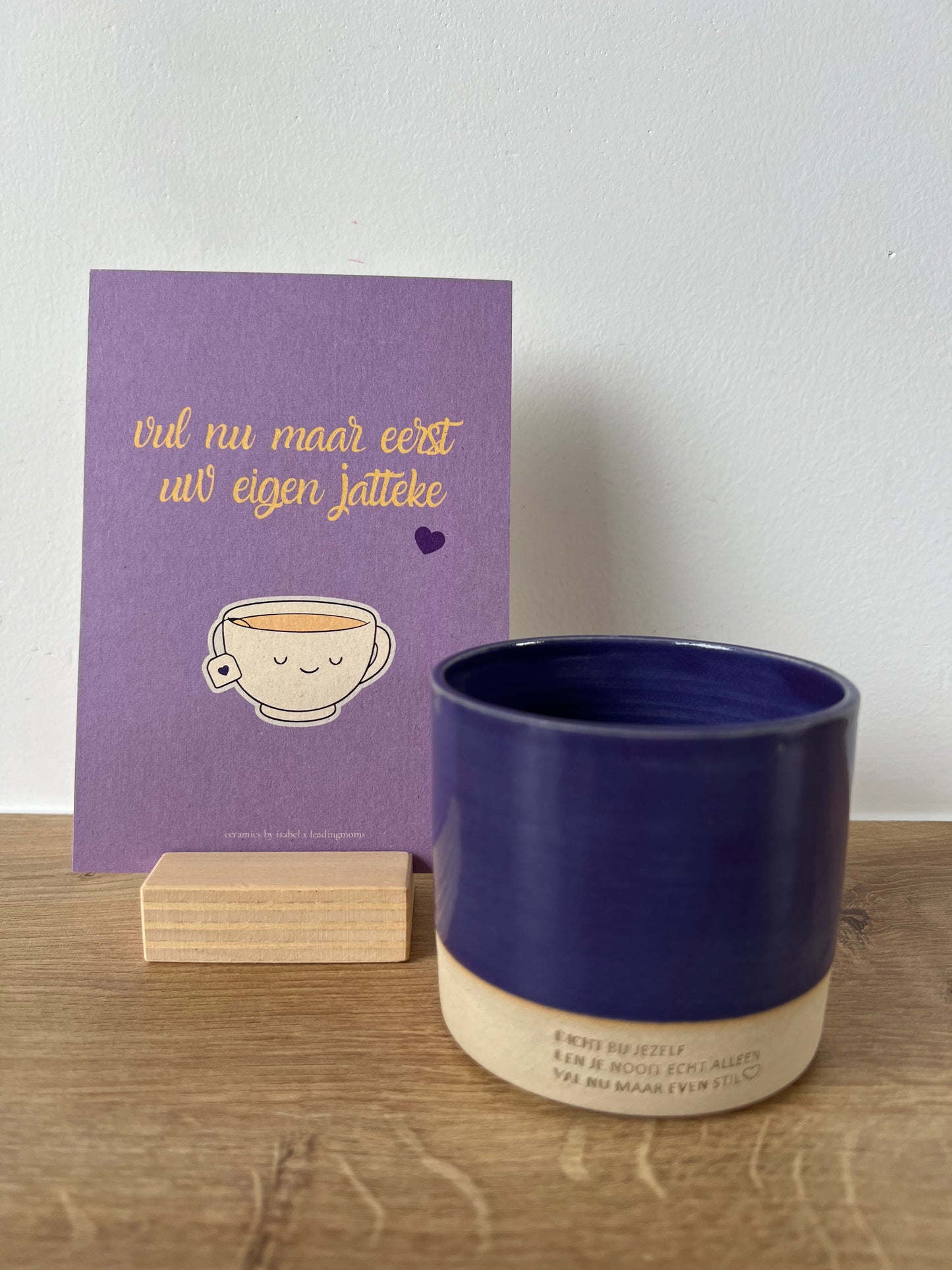 Dicht bij jezelf tas