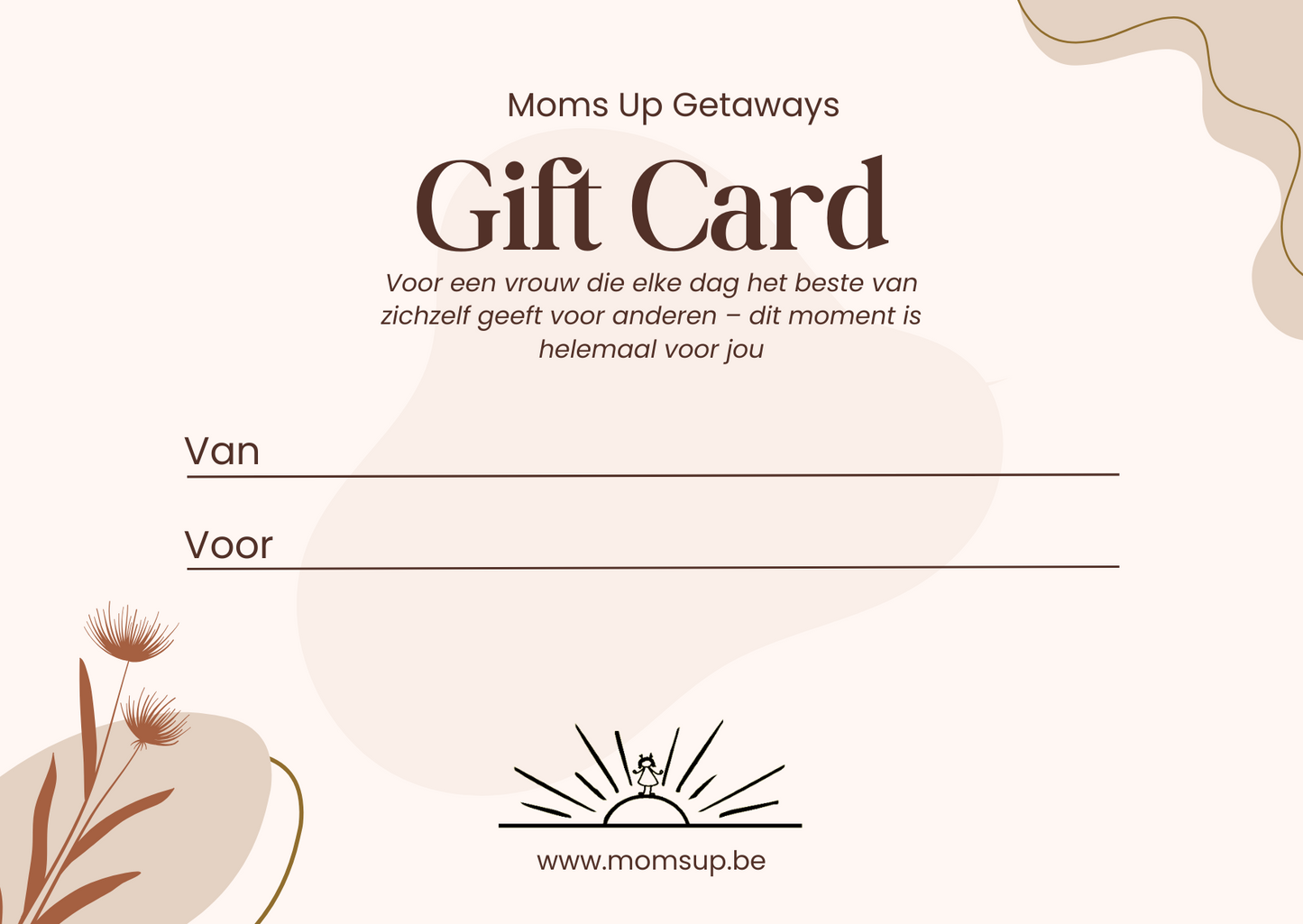 Momsup Giftcard