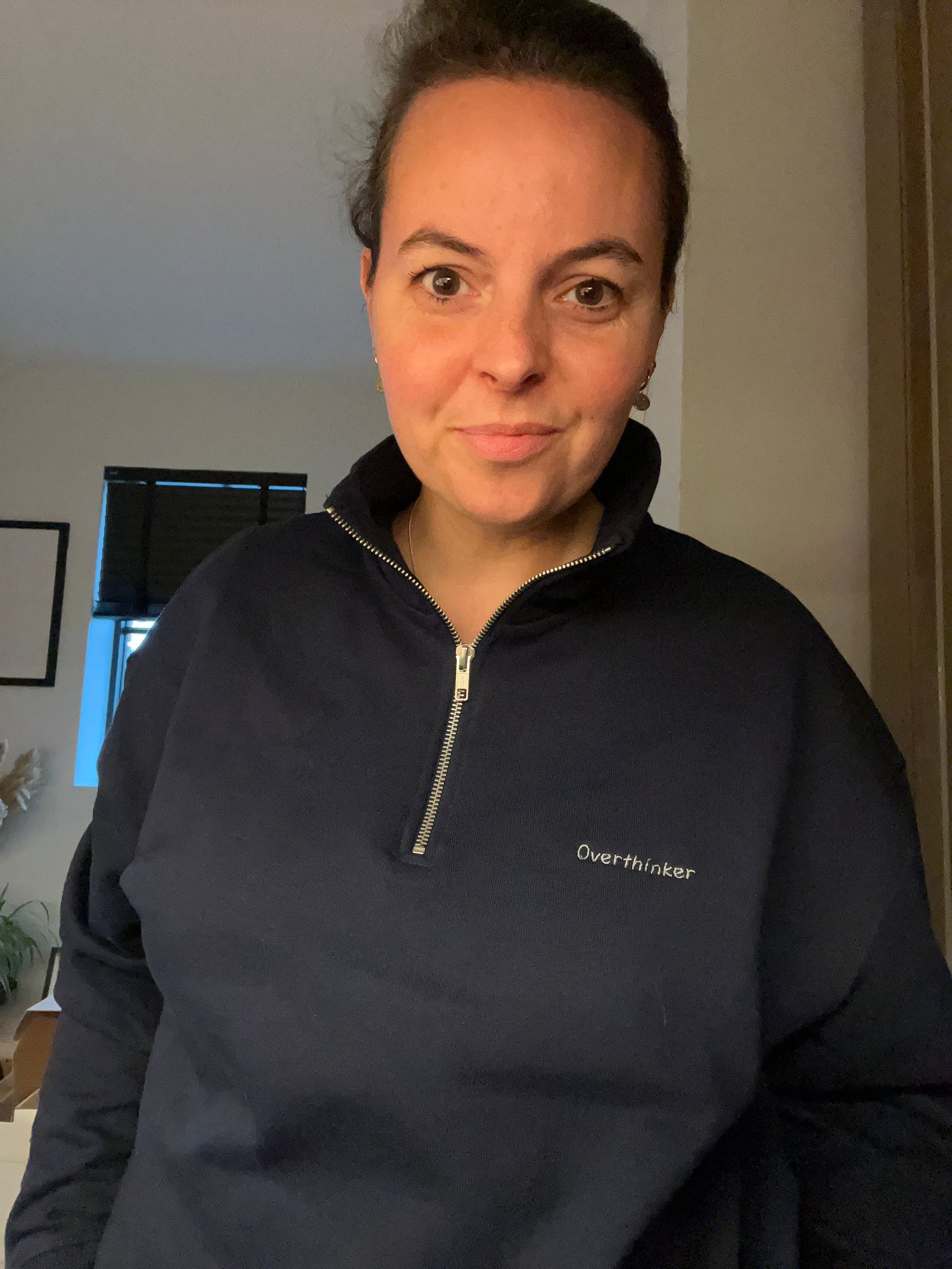 Quarter Zip 'Overthinker'