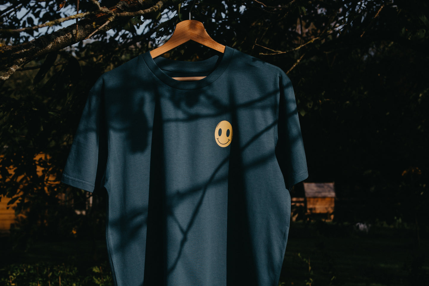T-shirt petrol