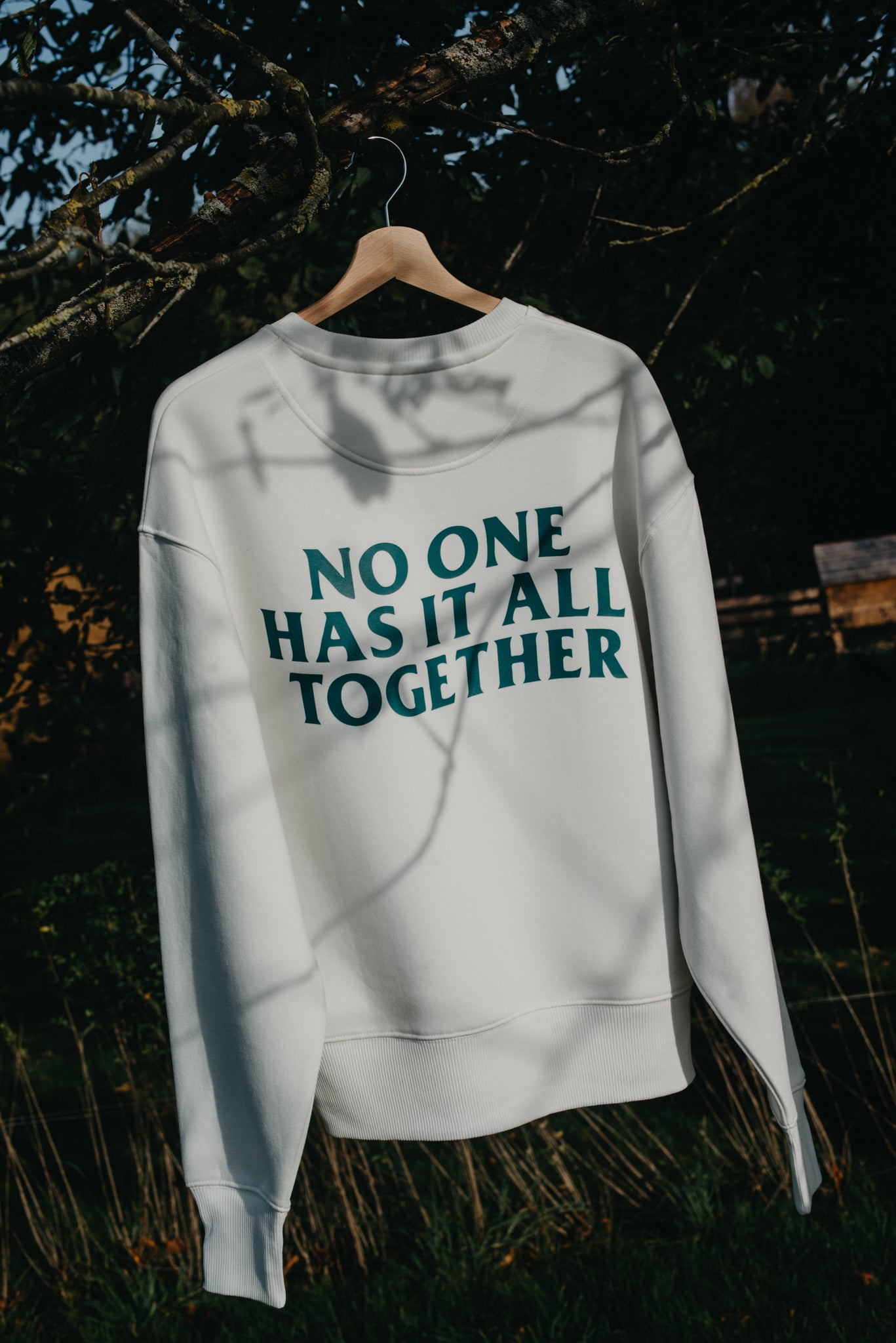 Oversized sweater off white