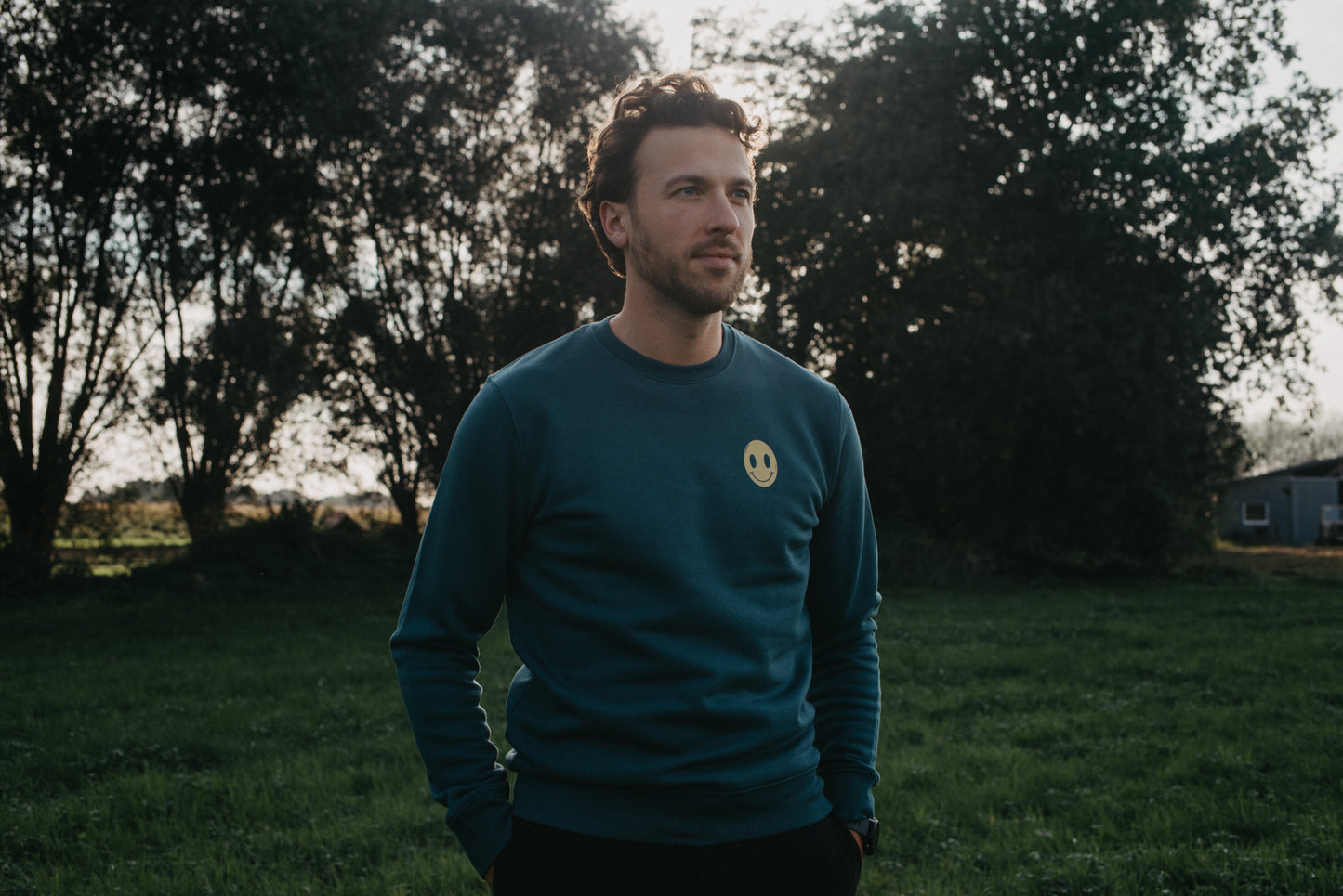 Sweater petrol