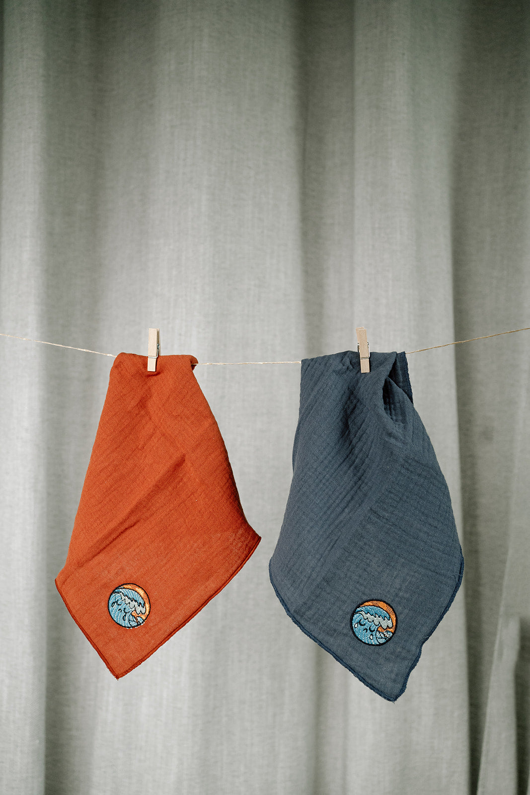Zakdoek "the waves of life" (big boys)