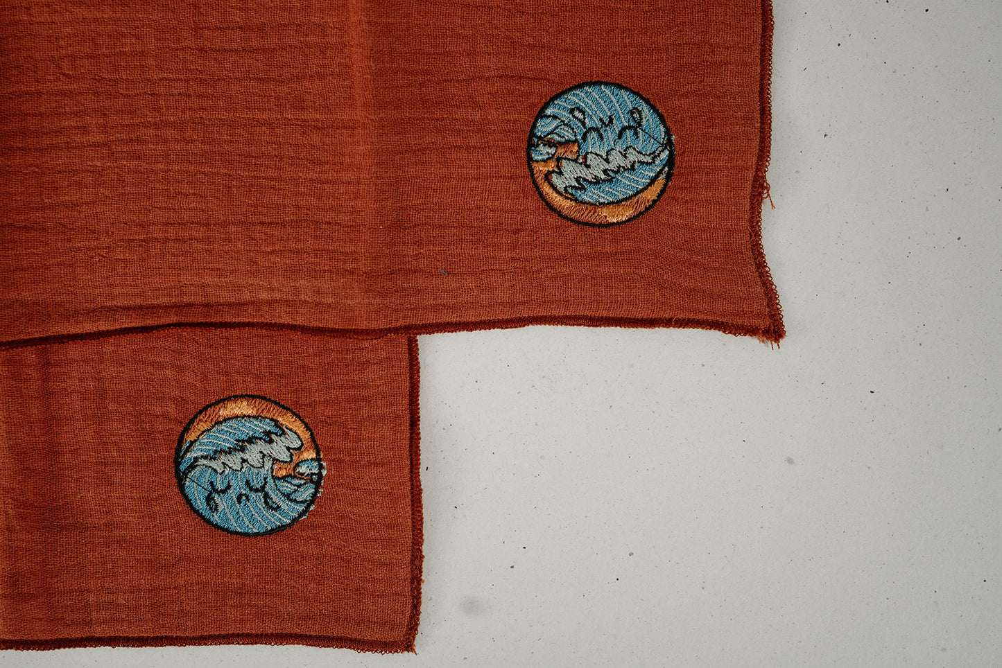 Zakdoek "the waves of life" (big boys)