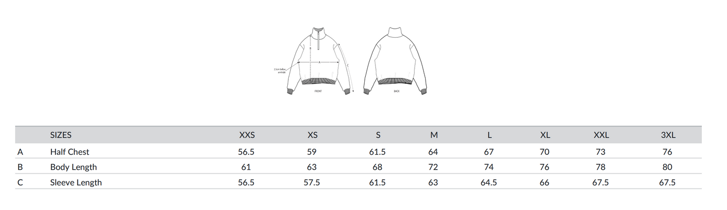 Quarter Zip 'Overthinker'