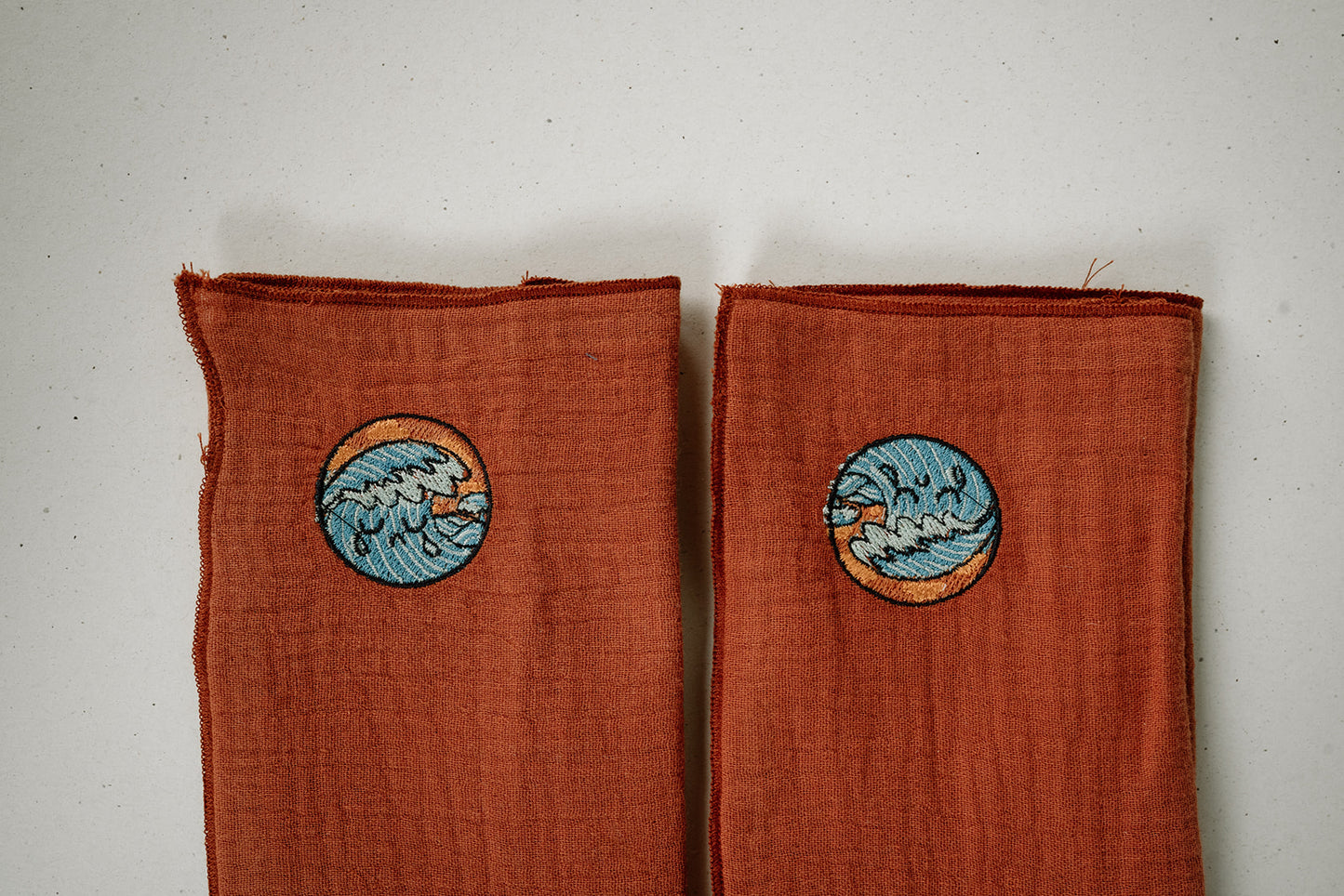 Zakdoek "the waves of life" (big boys)