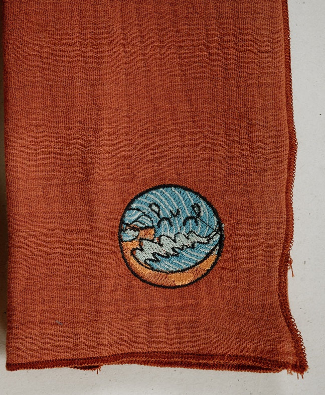Zakdoek "the waves of life" (big boys)